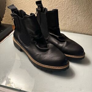 Brand New Blowfish Womens' Size 10 Dark Brown Vegan Chelsea Boots w/ zippers